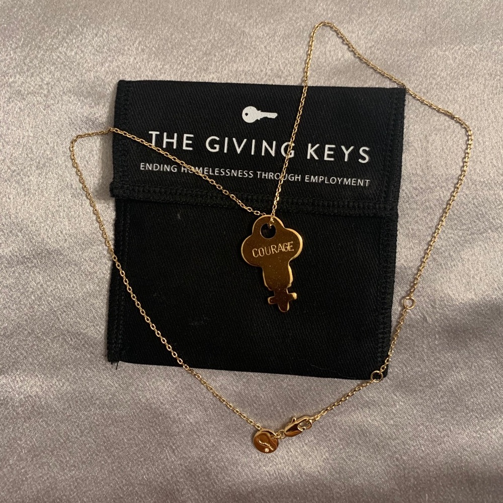 **Brand New** The Giving Keys: Courage necklace